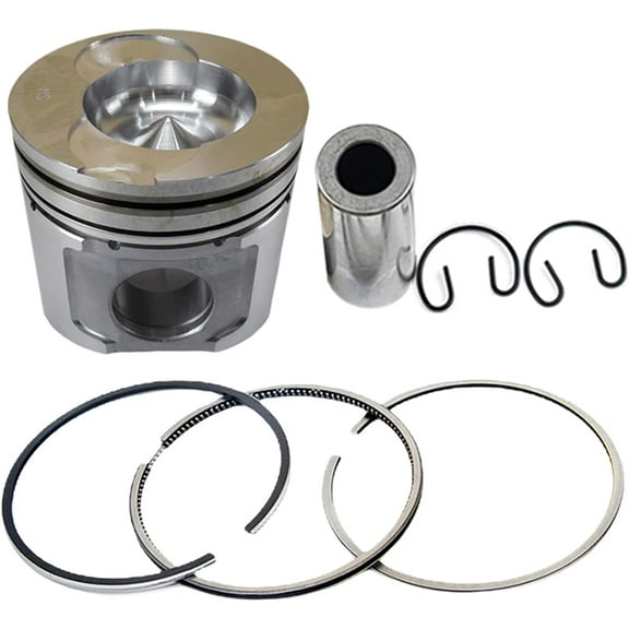 4TNE106T Piston Piston Rings 123901-22080 12390122080 for Yanmar 4TNE106T Engine Gehl SL7600 SL7800 Skid Steer Loader Komatsu S4D106 Engine Excavator STD 4TNE106T piston ring set Piston