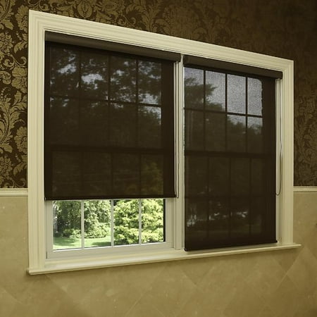 Best Home Fashion, Inc. Premium Linen Look Window Roller (Best Solar Shades For Windows)