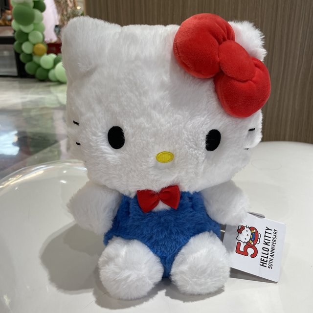 Juguetes de peluche genuinos de Sanrio Cinnamoroll Hello Kitty Kuromi Melody, peluches para niños, decoración del hogar, muñecas de Navidad