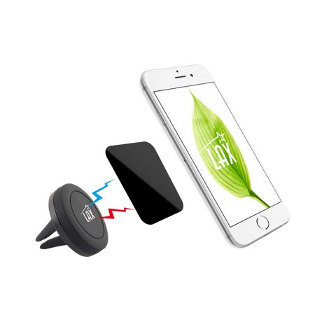 LAX Universal Magnetic Air Vent Car Mount Holder for Smartphones including iPhone 6, 6S, Galaxy LAX Universal Magnetic Air Vent Car Mount Holder for Smartphones including iPhone 6, 6S, Galaxy
