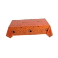 thumbnail image 4 of Mantel,Mantel desechable de Halloween para Hunted House,Mantel de Halloween para decoración de fiestas,Mantel rectangular de papel de aluminio para Halloween,Mantel impermeable Amarillo, 4 of 8