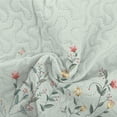 thumbnail image 5 of Davulos Full Queen Size Quilt Set 3 Pieces, Flowers Pattern Bedding Set Summer Bedspread Coverlet with 2 PIillow Sham for Adult Women,96"x90", 5 of 8