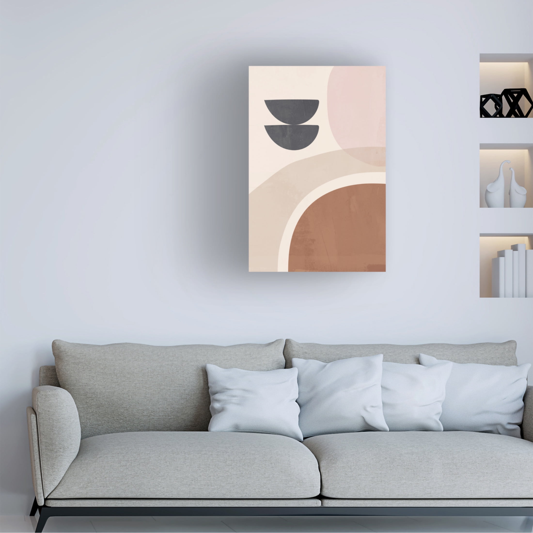 Trademark Fine Art Melloi Art Prints B3 Canvas Wall Art