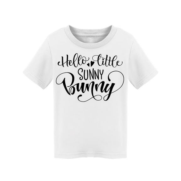 Hello Little Sunny Bunny  Tee Toddler's -Image by Shutterstock