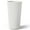 White, variant on Chiccushion 23.6 inch Tall Planter Set of 2, Large Plastic Round Planter for Outdoor Indoor Garden Patio Front Door, White