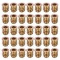 thumbnail image 1 of 38Pcs Threaded Inserts Nuts, M6x13mm Hex Socket Drive Nut Inserts for Wood, 1 of 6