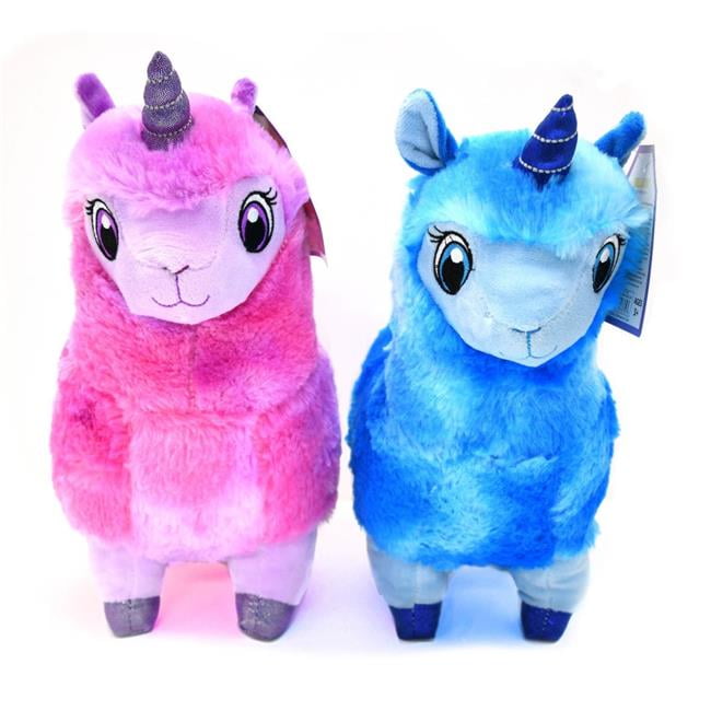 Details about   new JUSTICE Llamacorn Pouch Pillow unicorn plush toy girl Valentines gift 15" 