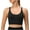 Black, variant on Backless Sports Bra Bras with String Quick Dry Shockproof Running Fitness Underwear Underwire Bra Women's Underwear Women's Lingerie, White, L