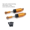 thumbnail image 2 of Vogacara Amortiguador hidráulico para coche de control remoto, 2 piezas, amortiguador lleno de aceite para vehículo, actualización de reparación de Kits de construcción modelo Oro Vogacara FN012223-03B, 2 of 6
