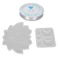 thumbnail image 4 of Silicone DIY , Silicone Pendant Casting  String Flower Shaped Smoothly Surfaces  For Decoration, 4 of 8