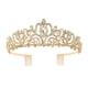 thumbnail image 1 of Tiara de cumpleaños para niña, corona para niñas, corona de princesa con banda de cumpleaños, diadema de cumpleaños para niña, tiara de corona de cumpleaños para mujer, decoraciones de feliz, 1 of 6