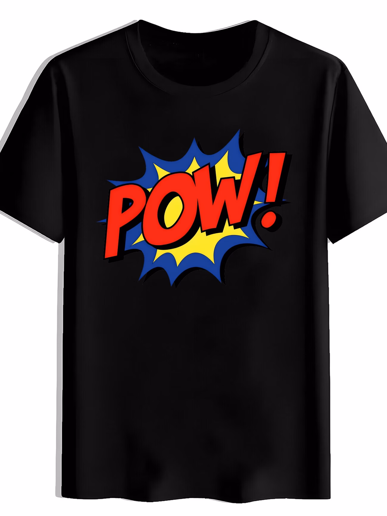 thumbnail image 1 of Summer Men's Casual Black Short Sleeved T-shirt, Suitable for Parties and Outdoor Sports, 1 of 5