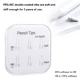 thumbnail image 4 of Lápices Consejos Pintura Antena retráctil Antena Pantalla táctil Pens Tip Reemplazo Reemplazo Accesorios Reemplazo para iOS iPad White 3PCS HB 3PCS 2B Inevent EL022390-06B, 4 of 7
