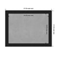 thumbnail image 4 of Amanti Art Midnight Black Narrow Framed Magnetic Board 27 x 21 in., 4 of 7