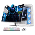 thumbnail image 1 of PC Gamer Completa IA Xtreme PC Gaming MSI NVIDIA GeForce RTX 5060 Intel Core i9 14900KF 32GB DDR5 SSD 1TB Monitor Curvo 31.5 180Hz Sistema Liquido WIFI White Productividad Versátil Acelerada con IA, 1 of 6