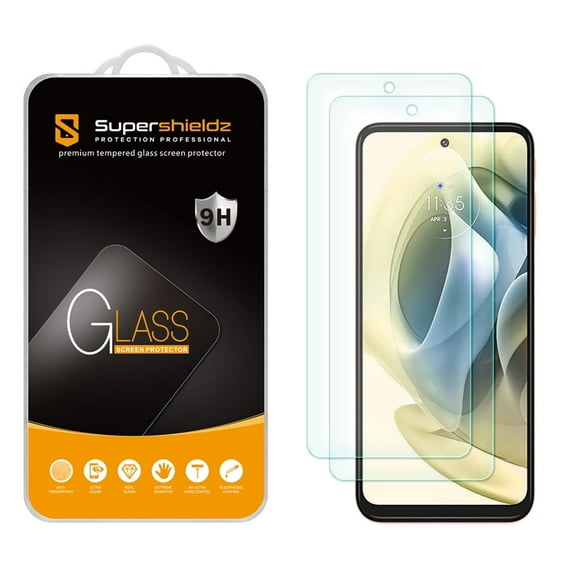 (2 Pack) Supershieldz Designed for Motorola Moto G Stylus 2022 Tempered Glass Screen Protector, Anti Scratch, Bubble Free
