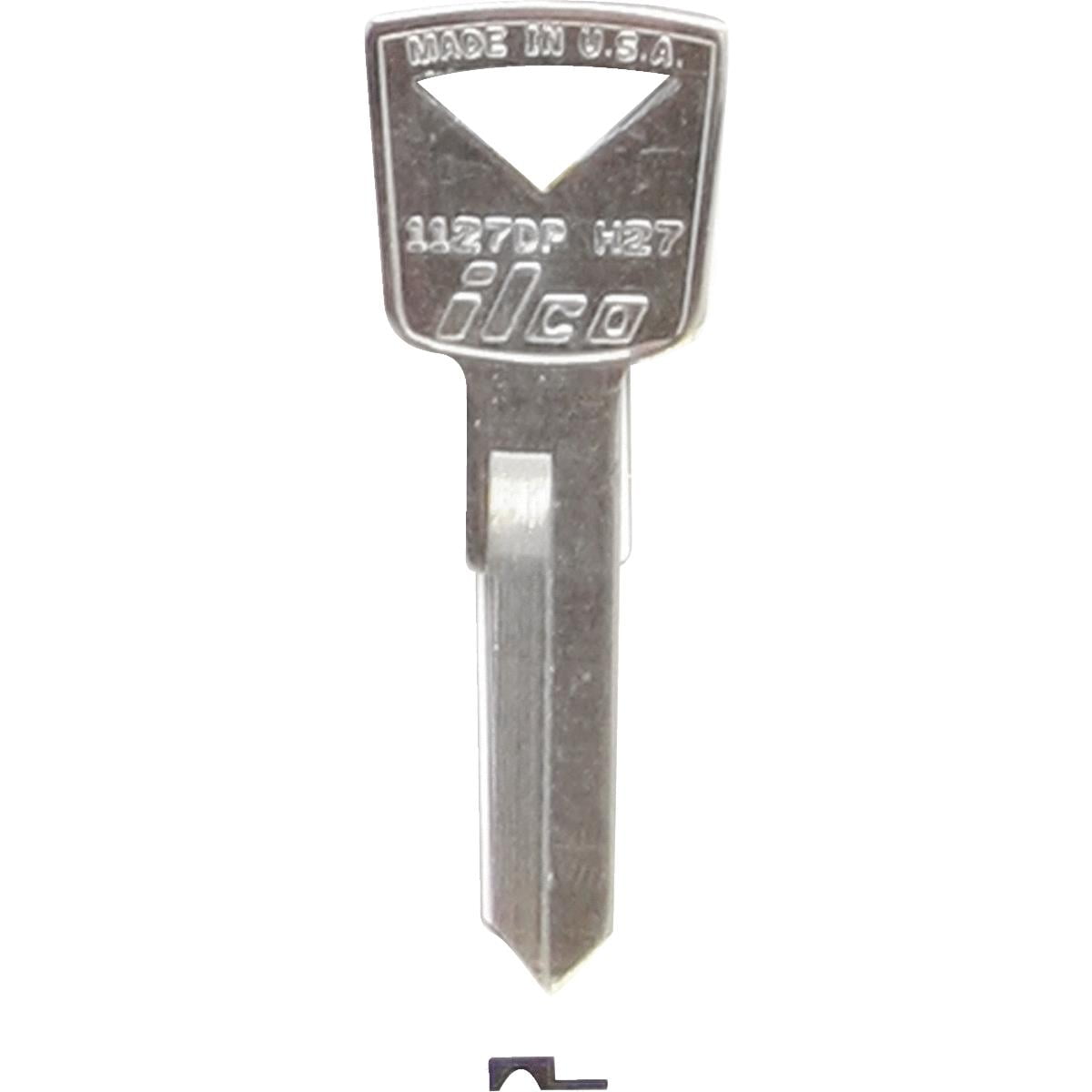 ILCO Ford Nickel Plated Automotive Key, H27 (10-Pack) 1127DP - Walmart