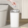 thumbnail image 4 of Motion Sensor Trash Can, Wall-mount Slim Automatic Garbage Can With Lid, 3.7 Gallon Waterproof Touchless Smart Trash Bin For Bathroom Office, 4 of 11