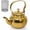 Gold-1.2L, variant on 1.2L Vintage Stainless Steel Tea Kettle With Handle Infuser, Loose Leaf Teapot For Tea, Milk, And Coffee, Stovetop Teapot For Home And Outdoor