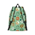 thumbnail image 3 of Balery Christmas Donuts Vintage Canvas Backpack for Men and Women - Large Capacity, Durable Travel Laptop Bag for School, Work, Hiking, and Outdoor Activities, 3 of 7