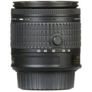 Nikon AF-P DX NIKKOR 18-55mm f/3.5-5.6G VR Lens - International Model PRO BUNDLE White Box