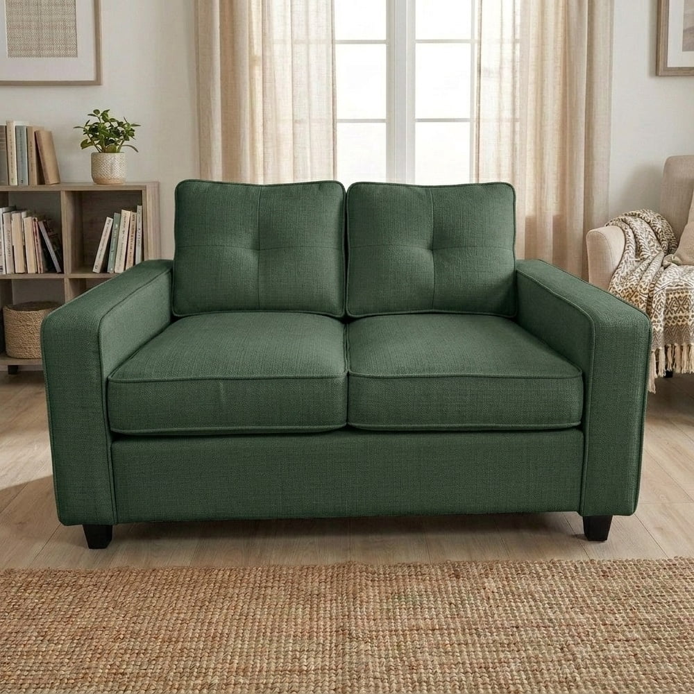 US Pride 2PC Living Room Set, 77.2 " W Sofa and 54.3" W Loveseat