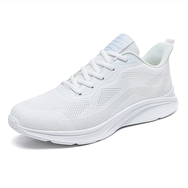 Zapatillas de deporte de punto para hombre Zapatos casuales para caminar Zapatillas de deporte manos libres Zapatos deportivos al aire libre