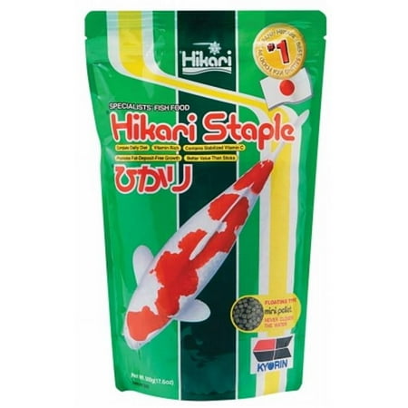 UPC: 0042055012423 | Hikari Staple Koi Mini Pellet Fish Food  17.6 Oz