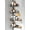 Tension Caddy with Soap Holder(Black), variant on Corner Shower Organizer, 6-Tier Tension Pole Shower Caddy, Black Floor Standing Corner Shelf for Shower 25-114.2 inch, Waterproof and Rustproof