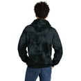 thumbnail image 2 of Port & Company PC144 Crystal Tie-Dye Pullover Hoodie, Black, 4XL, 2 of 3