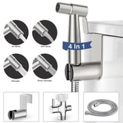 TVOFEK Handheld Bidet Sprayer for Toilet, Jet Spray Kit 2 Modes Adjustable Pressure, Bidet Attachment for Feminine Wash & Shower, Wall/Toilet Mount