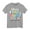1#Grey863, variant on Little Girl Easter Basic Tee Shirts Summer Letter Graphic Short Sleeve Pullover Top Kids Soft Daily T Shirts ，6-7 T
