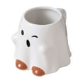 thumbnail image 1 of CJiaWei Mug White Halloween Mug Ceramic Coffee Mug Cute Halloween Mug Mug Decoration For Men And Women Teenagers, 1 of 6