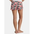 thumbnail image 3 of Disney Women's Mickey and Minnie Print Boxer Sleep Shorts, Sizes S-XXL, 3 of 5