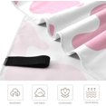 thumbnail image 3 of SKYSONIC 30"x60" Beach Towel with Travel Bag, Abstract Pink Cow Texture Oversized Sand Free Camping Towel Quick Dry Pool Bath Sport Towels, 3 of 7