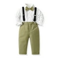 thumbnail image 2 of FDDMis Christmas Outfits for Toddler Boy 1 Year Old Outfit Girl Baby Overalls 12-18 Months Rompers Boys Jogging Sets Baby Clothes Newborn Gifts, 2 of 9