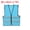 Sky Blue, variant on Uxcell High Visibility Reflective Mesh Safety Vest, Class 2 Work Vest Smooth Zipper Front for Construction Safety Sky Blue