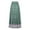 Green, variant on Patlollav Up to 65% off Women Fashion Comfortable Daily High Waist Print Retro Skirt