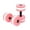 Pink, variant on 2-Pack EVA Foam Aquatic Exercise Dumbbells, Water Aerobics Resistance Barbells, Pool Fitness Water Weights For Low-Impact Workout, 10.6"