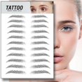thumbnail image 3 of Ceja con forma de pelo 4D, tatuaje adhesivo, cejas postizas, maquillaje resistente al agua, 3 of 5
