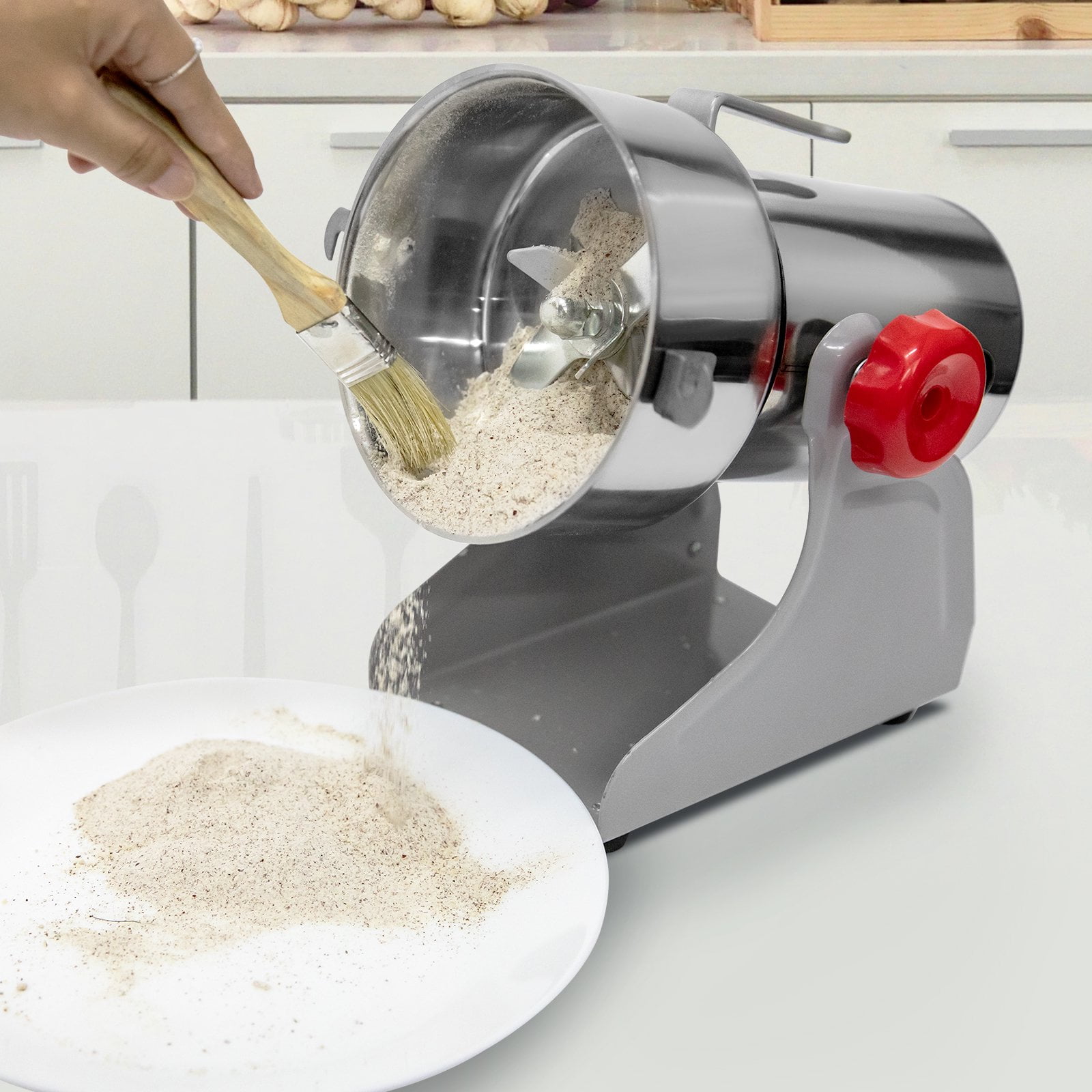 Domccy® 750g Commercial Spice Grinder Electric Grain Mill Grinder