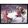 thumbnail image 1 of Frameworth Mario Lemieux 20x29 Toile Encadré Penguins vs Capitals, 1 of 4
