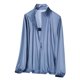 thumbnail image 2 of Blusa y camisa de manga larga con cuello alto para hombre, color liso, informal, resistente al sol, para exteriores, con bolsillo, manga raglán, blusa de manga larga con cuello alto, blusa de nailon p, 2 of 6