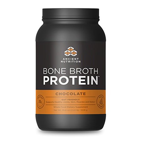Ancient Nutrition Bone Broth Protein Chocolate 40 Servings