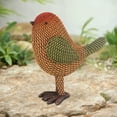 thumbnail image 5 of kkbbma under $5 Resin Bird Statue for Garden Decoration,Garden Sculptures & Statues,Animal Bird Figurine for Outdoor Yard Porch Lawn Patio Shelf Bookshelf Decor,Small Bird Ornament, 5 of 9