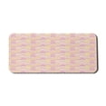 thumbnail image 1 of Abstract Computer Mouse Pad, Direction Pointer Like Motifs in Summer Tones Geometric Soft Diagonal, Rectangle Non-Slip Rubber Mousepad X-Large, 35" x 15", Pale Pink and Apricot, by Ambesonne, 1 of 2
