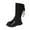 Black, variant on CAICJ98 Knee High Riding Boots for Girls Fashion Winter Boots Zipper Tall Little Girls Boots (Toddler/Little Kid/Big Kid),3.5