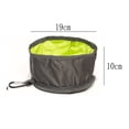 thumbnail image 2 of Suministros para mascotas Perro al aire libre Portátil Plegable Impermeable Cuenco para perros Cuenco plegable de viaje para gatos, 2 of 5