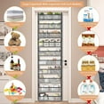 thumbnail image 6 of 10-tier Over The Door Pantry Organizer with Mesh Baskets, Adjustable & Stable Hanging Spice Rack for Kitchen, Bathroom, Bedroom, and Baby Essentials Storage (16" W 10-Tiers, Black), 6 of 14