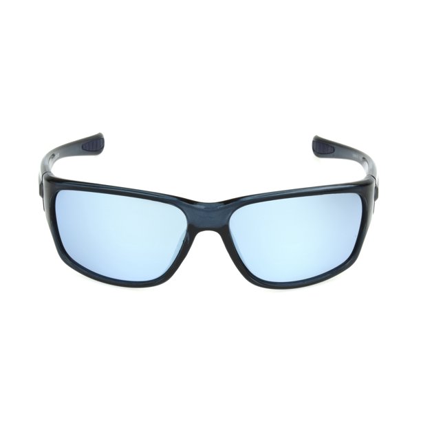 Foster Grant Foster Grant Men's Blue Polarized Mirrored Wrap